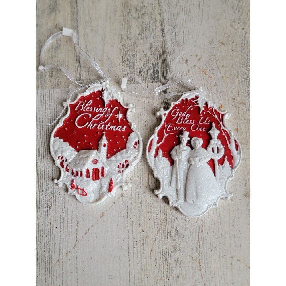 Kurt Adler blessings of Christmas God bless everyone careless set ornament